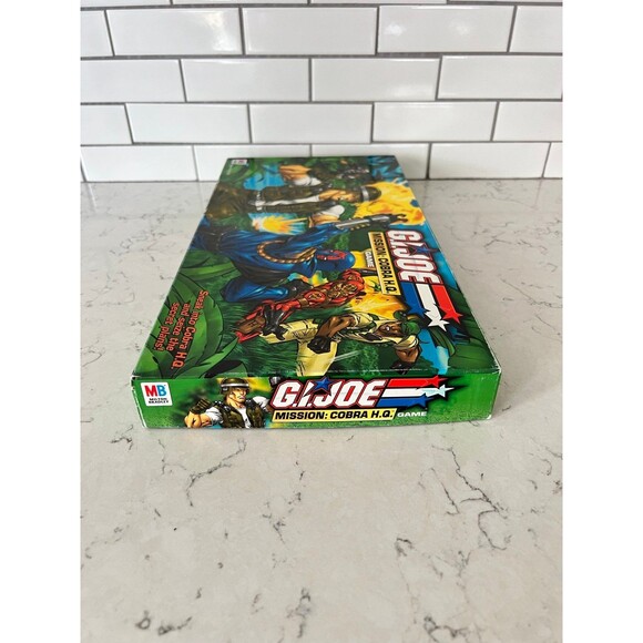 MILTON BRADLEY GI JOE MISSION COBRA HQ BOARD GAME 2002 - Picture 7 of 9